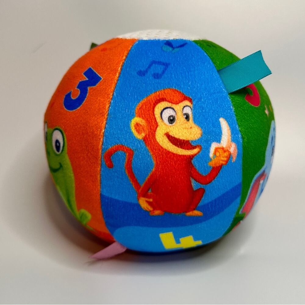Move2Play Multicolored Ball Infant Toy Monkey